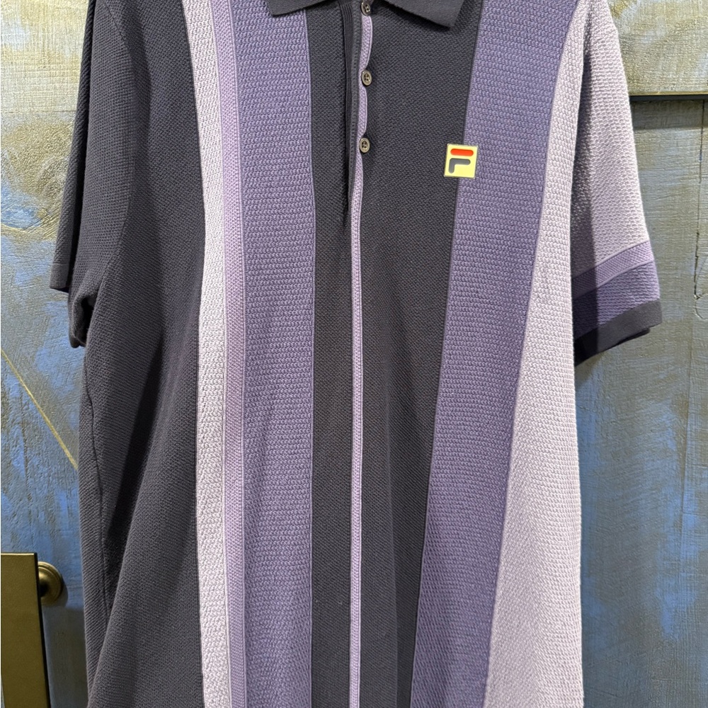 Fila Men's Wool Polo Shirt